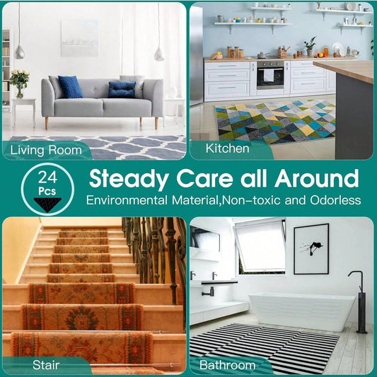 Non Slip Rug Grippers For Hardwood Floors