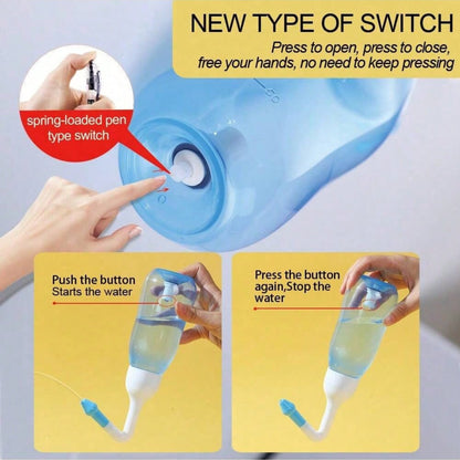 Nasal Wash Cleaner Nose Bottle Irrigator For Adults