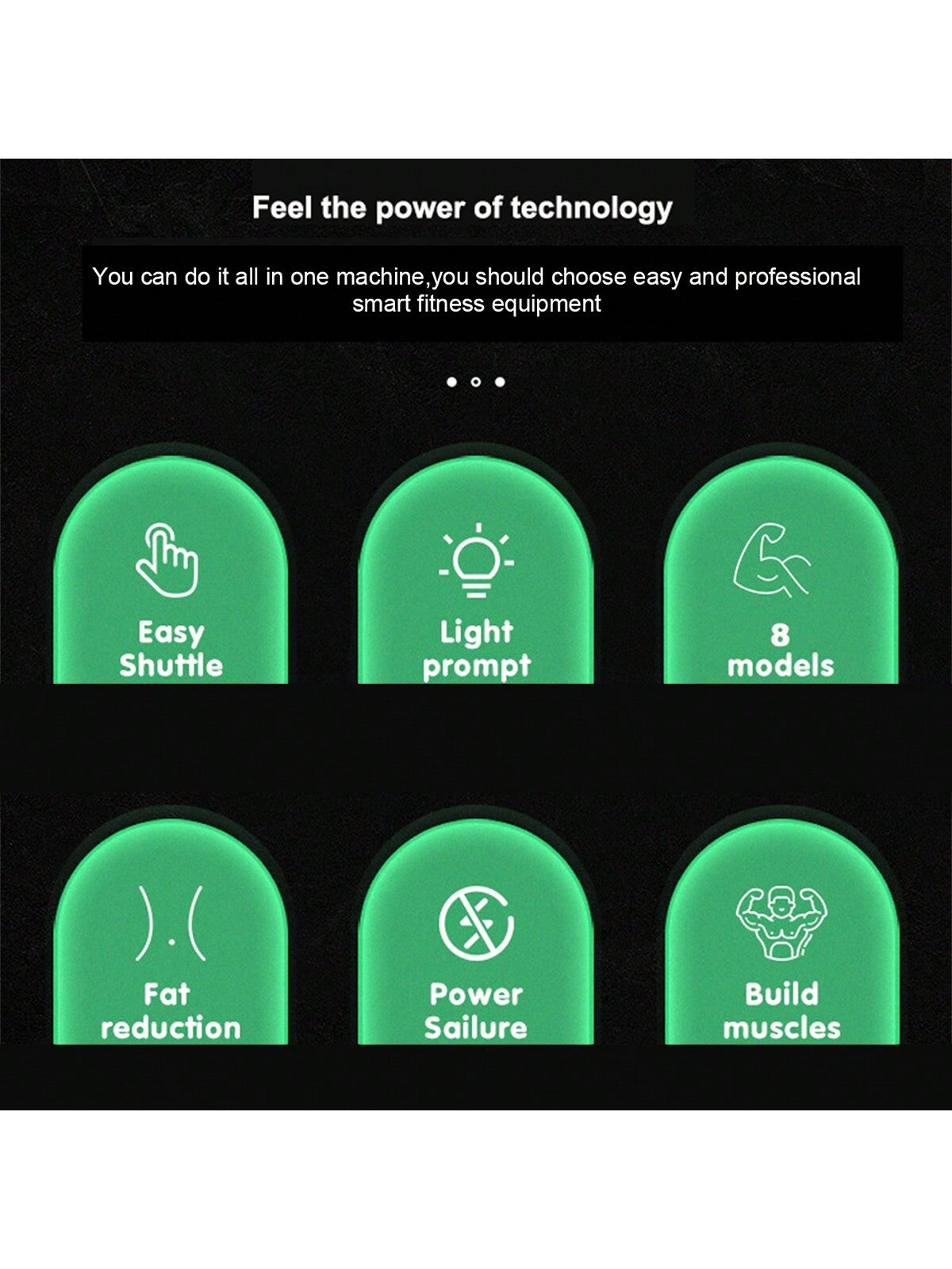 Wireless EMS Muscle Stimulator Abdominal Shaping  Remote Control Belt