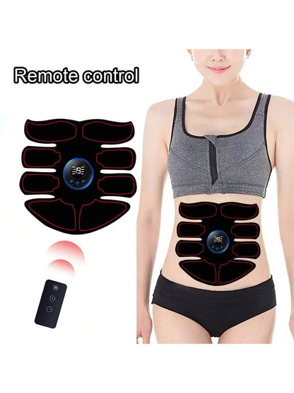 Wireless EMS Muscle Stimulator Abdominal Shaping  Remote Control Belt