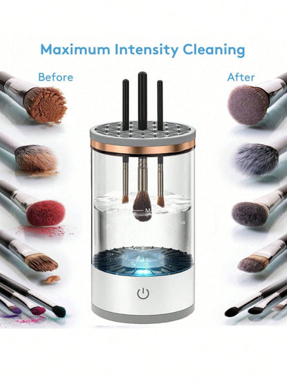 Electric Makeup Brush Cleaner USB-Powered For All Brush Sizes