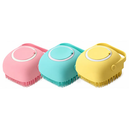 Silicone Pet Bath Soap Brush