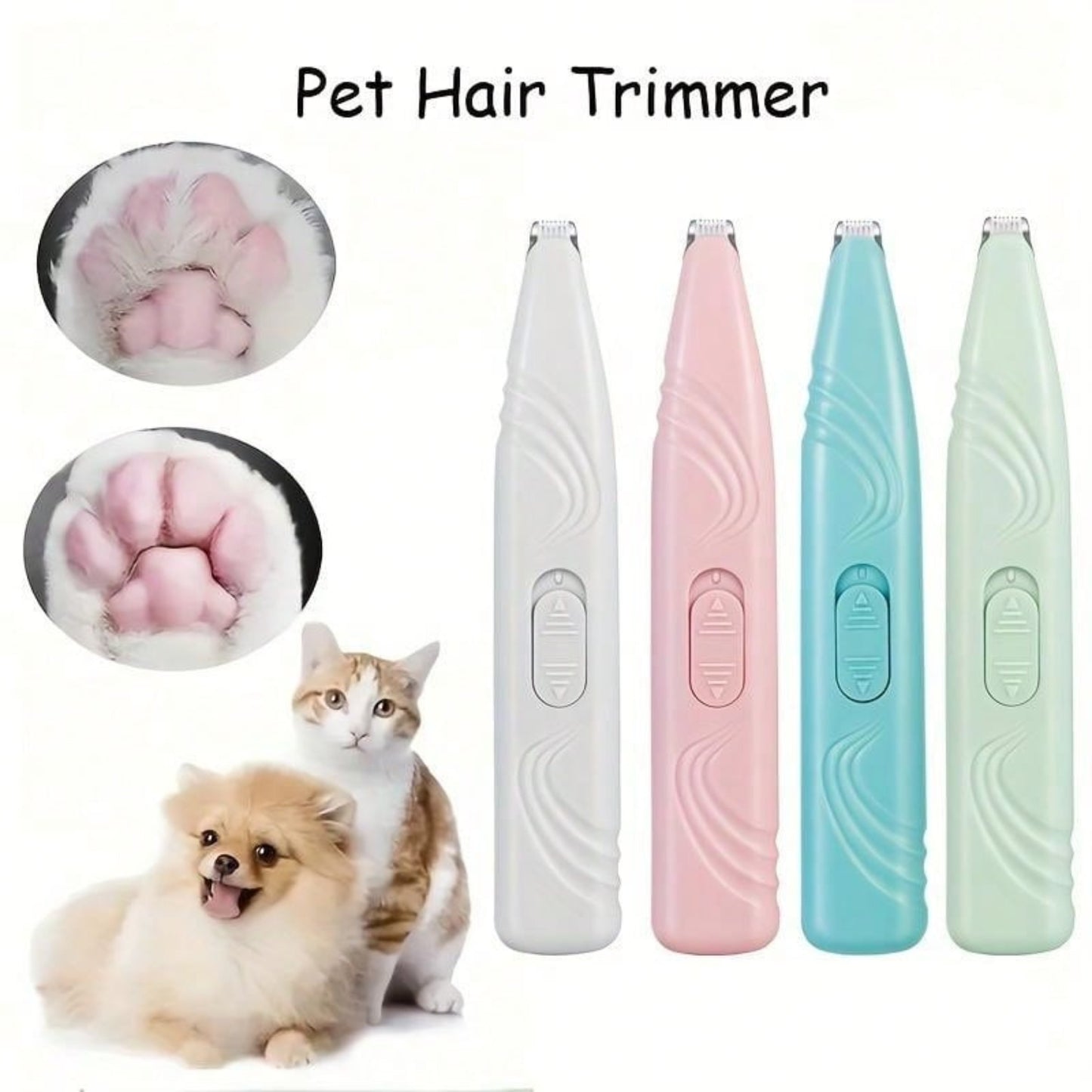Pet Foot Hair Trimmer Electric Grooming Tool