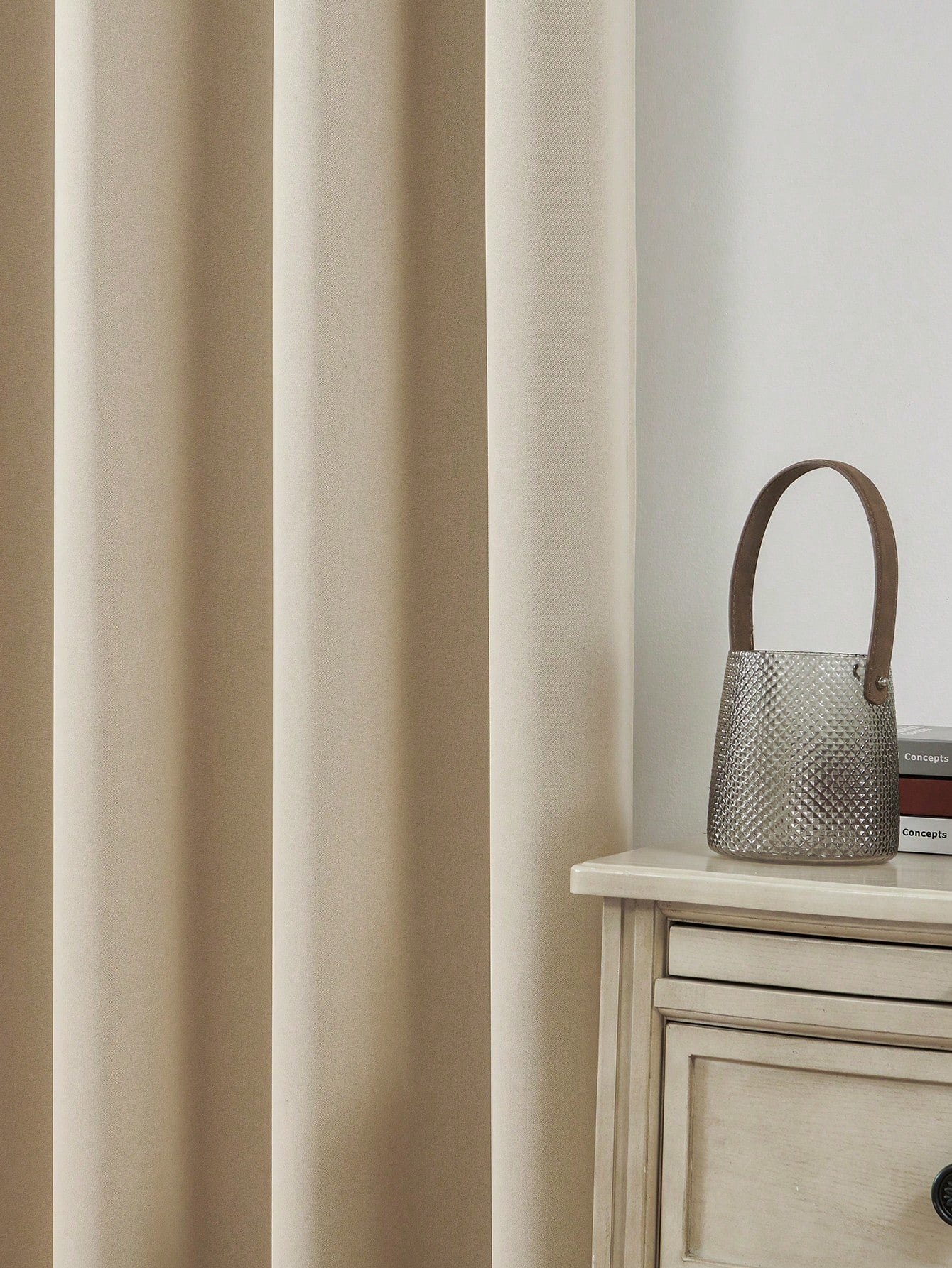 Blackout Curtain Panel For Living Room Top Ring Noise Reducing Thermal Insulated Curtain