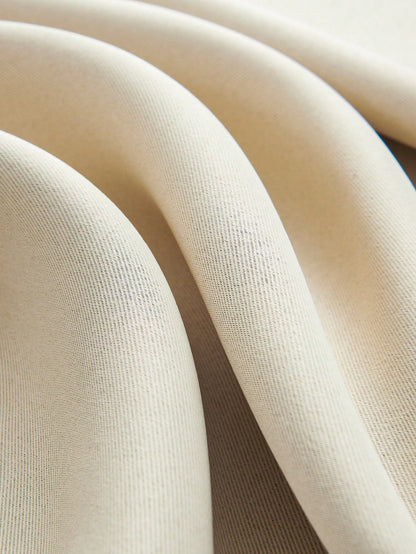 Blackout Curtain Panel For Living Room Top Ring Noise Reducing Thermal Insulated Curtain