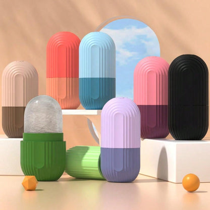 Ice Roller For Face & Eye Puffiness Relief Massager For Skin Care