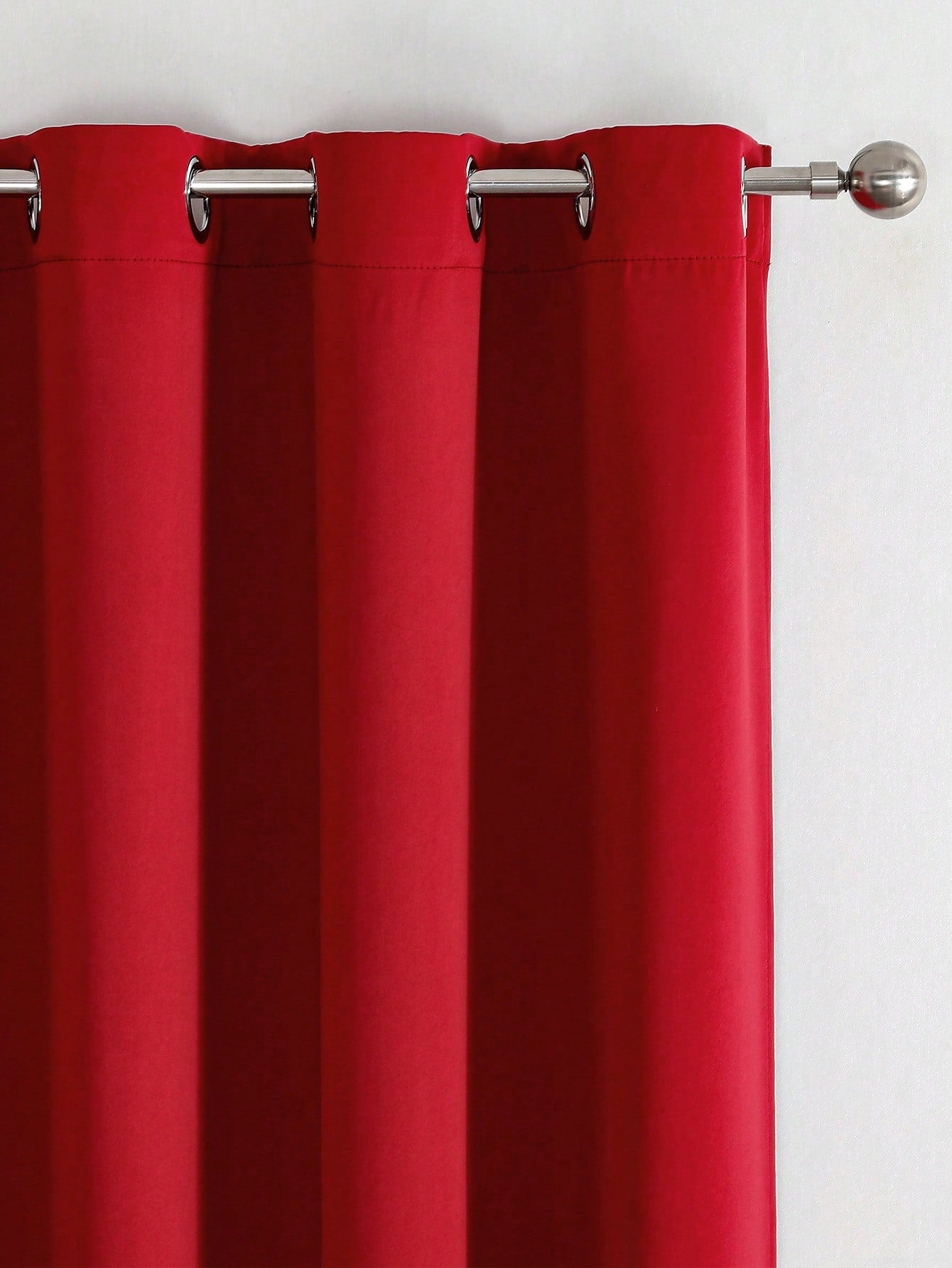 Blackout Curtain Panel For Living Room Top Ring Noise Reducing Thermal Insulated Curtain