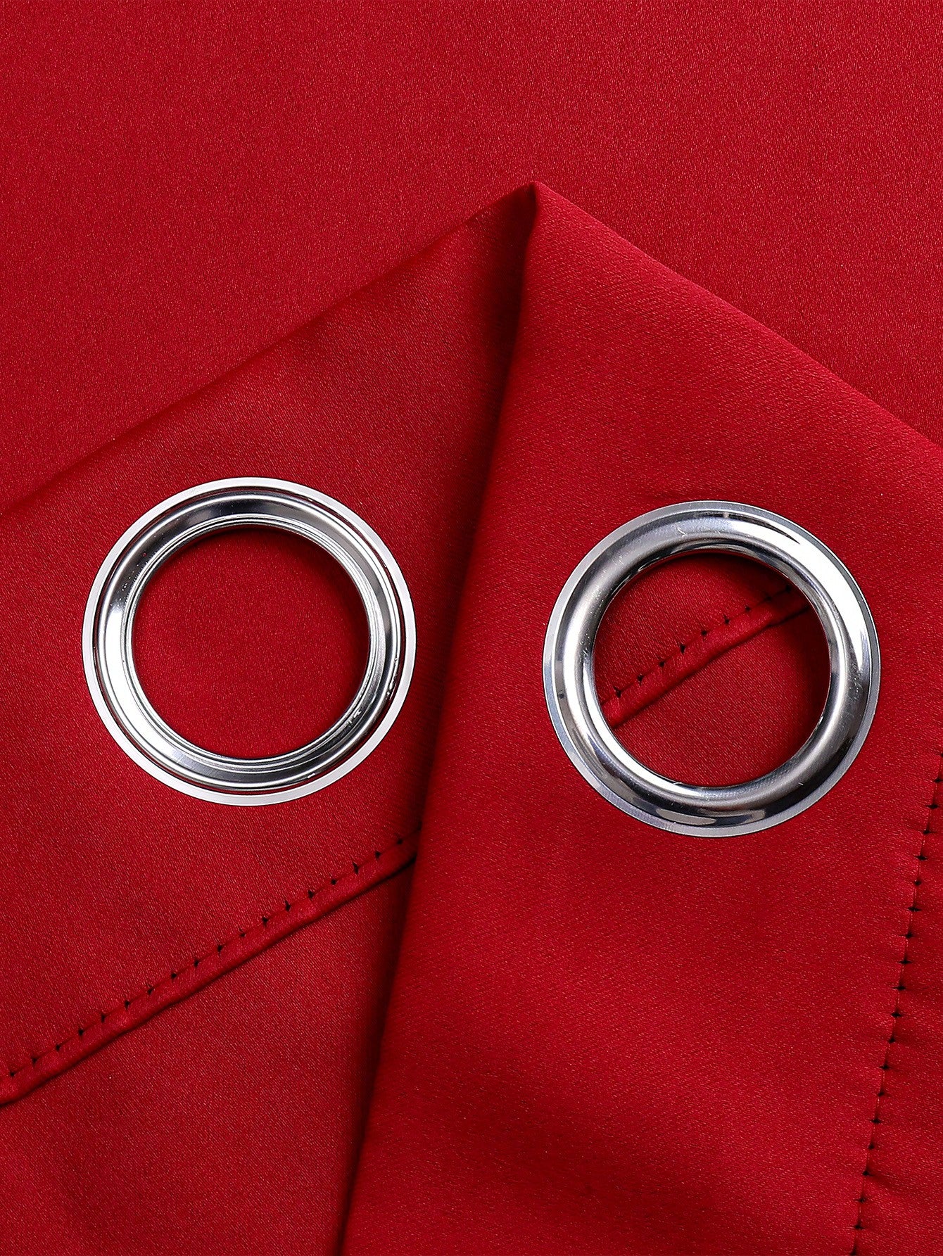 Blackout Curtain Panel For Living Room Top Ring Noise Reducing Thermal Insulated Curtain