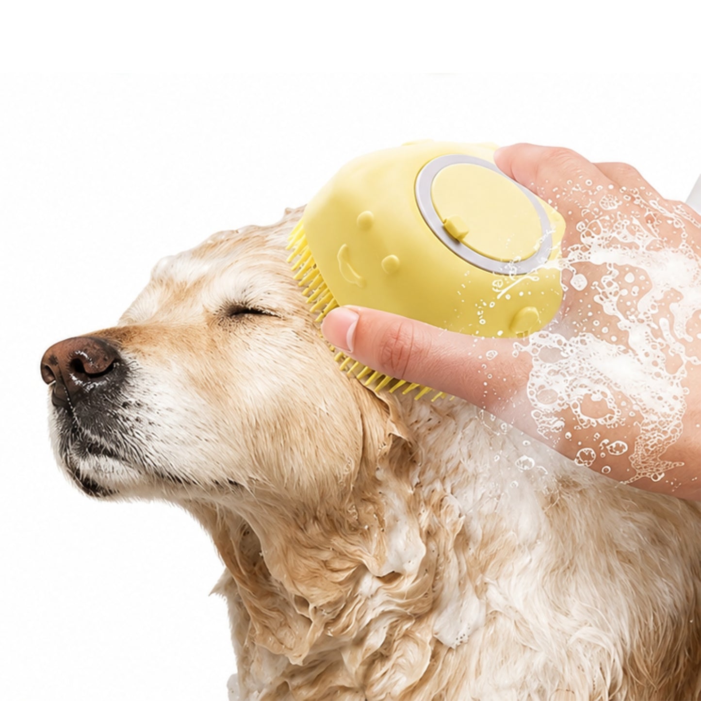 Silicone Pet Bath Soap Brush