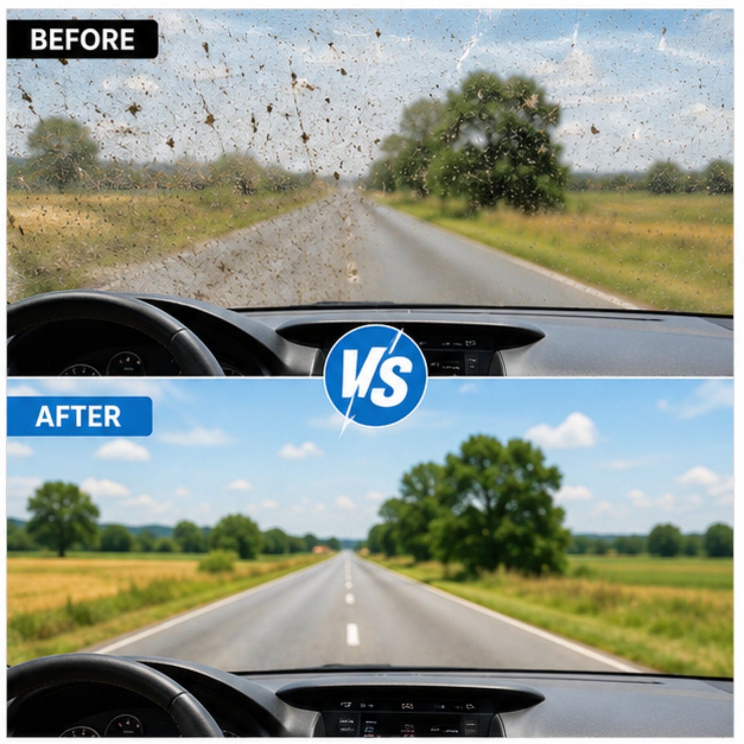100PCS CrystalClear Windshield Washer Tablets