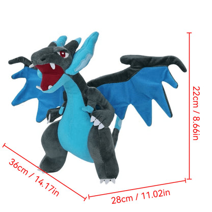Pokémon Mega Charizard Plush Dolls Stuffed Anime Figure