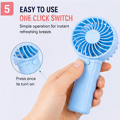 Mini Handheld Portable Fan