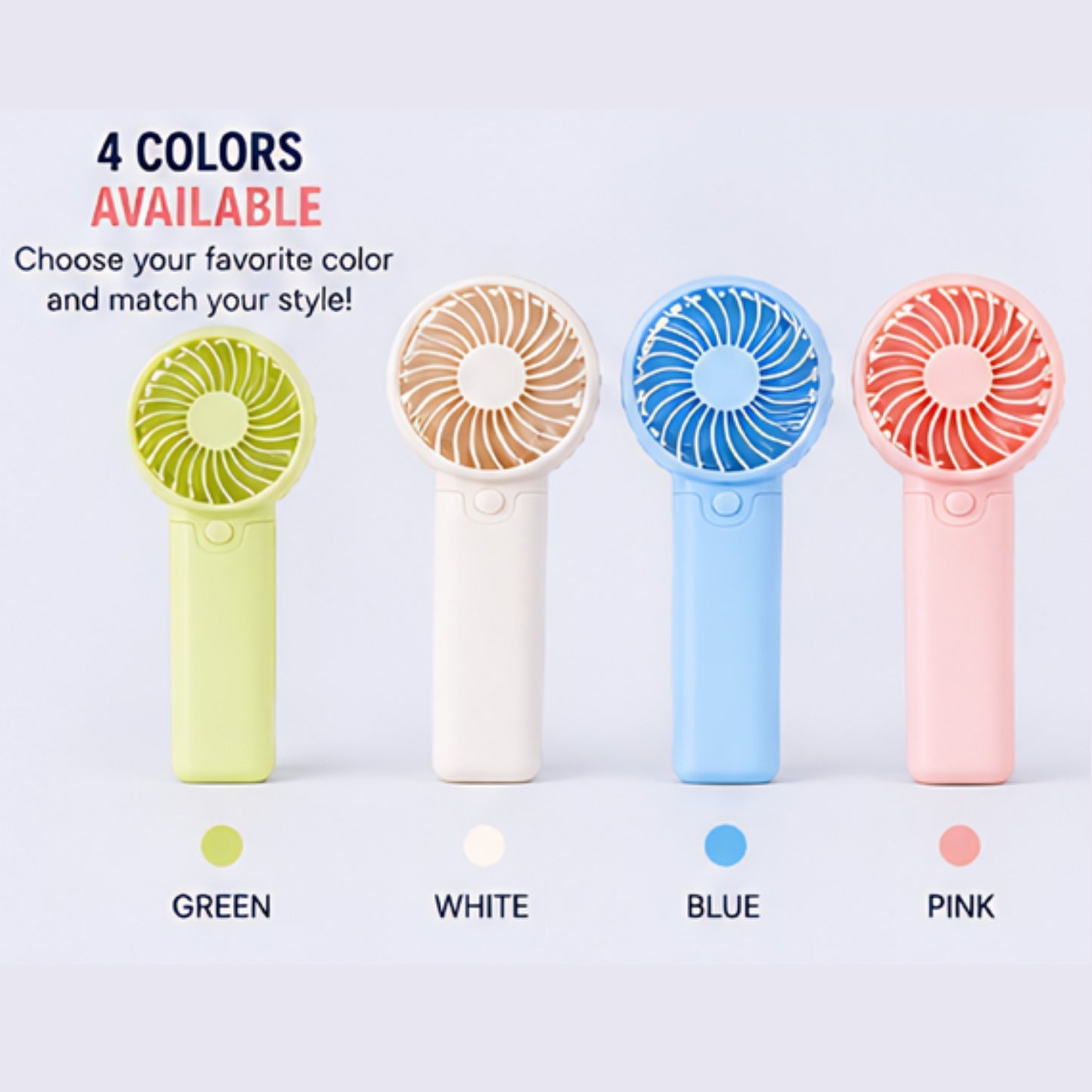 Mini Handheld Portable Fan