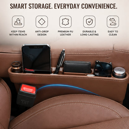 Premium Car Seat Gap Filler Organizer Set (2PCS)