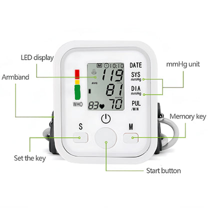 Automatic Blood Pressure Measuring Monitor