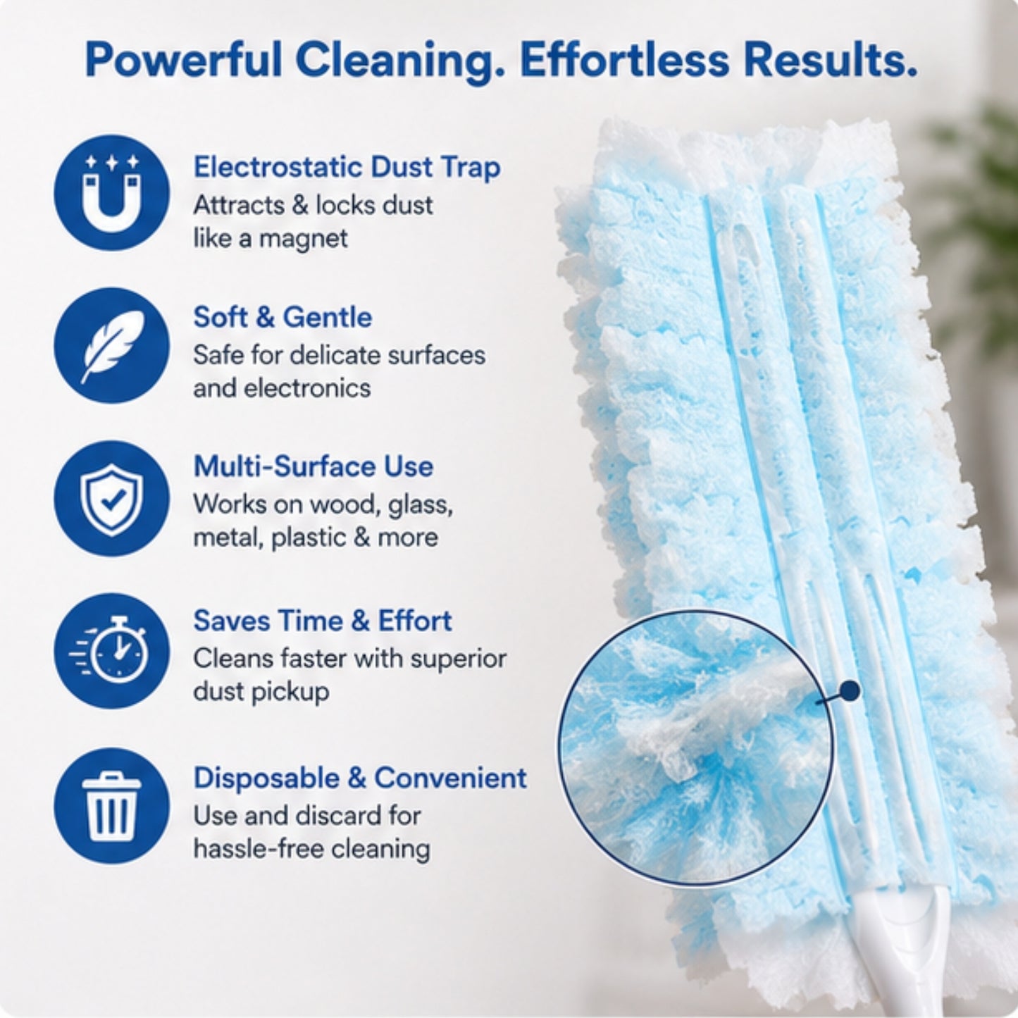 10-Pack Dust Collector Refills (Swiffer Compatible)