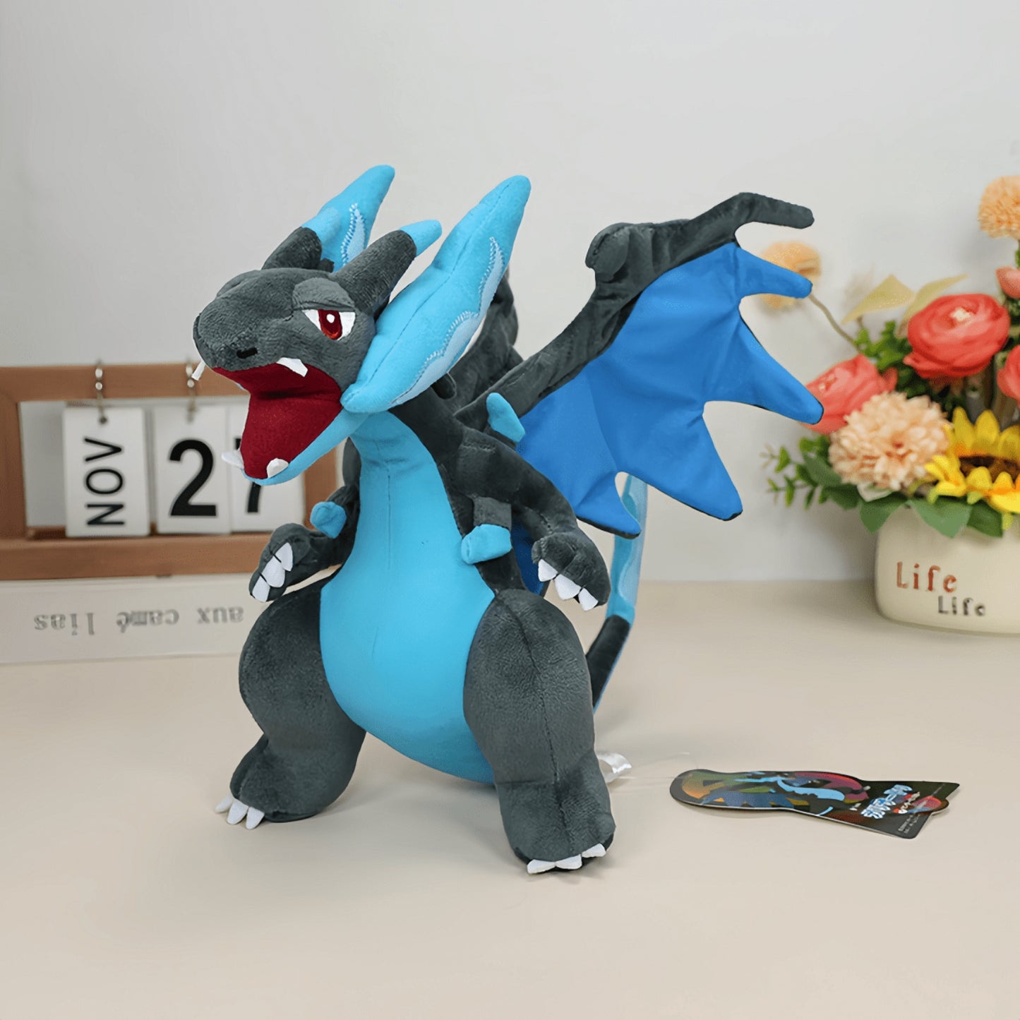 Pokémon Mega Charizard Plush Dolls Stuffed Anime Figure