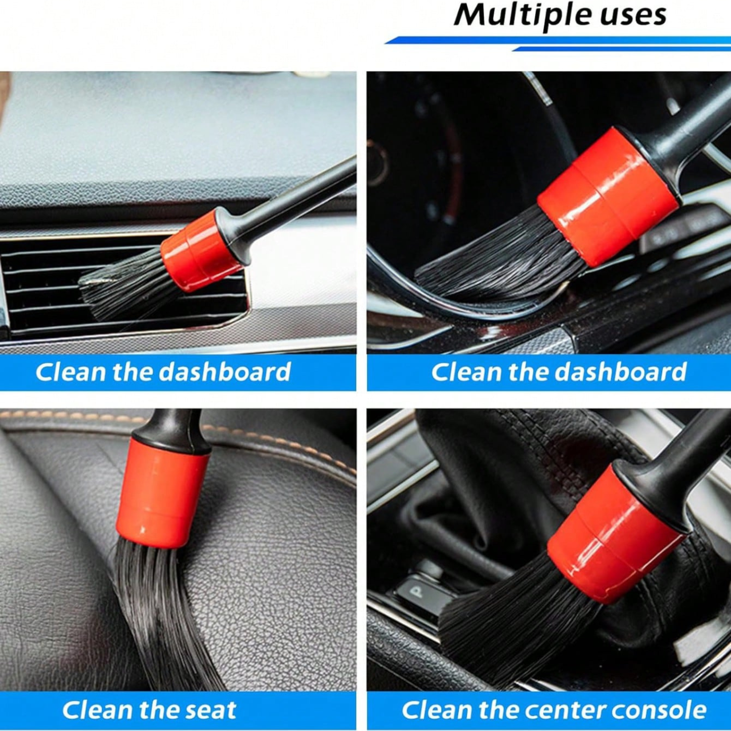 5PCS Car Detailing Brush Set