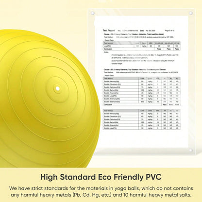 Anti-Burst Yoga  Fitness Balls For Pregnancy, Physical Therapy, Balance, Stability Home Gym