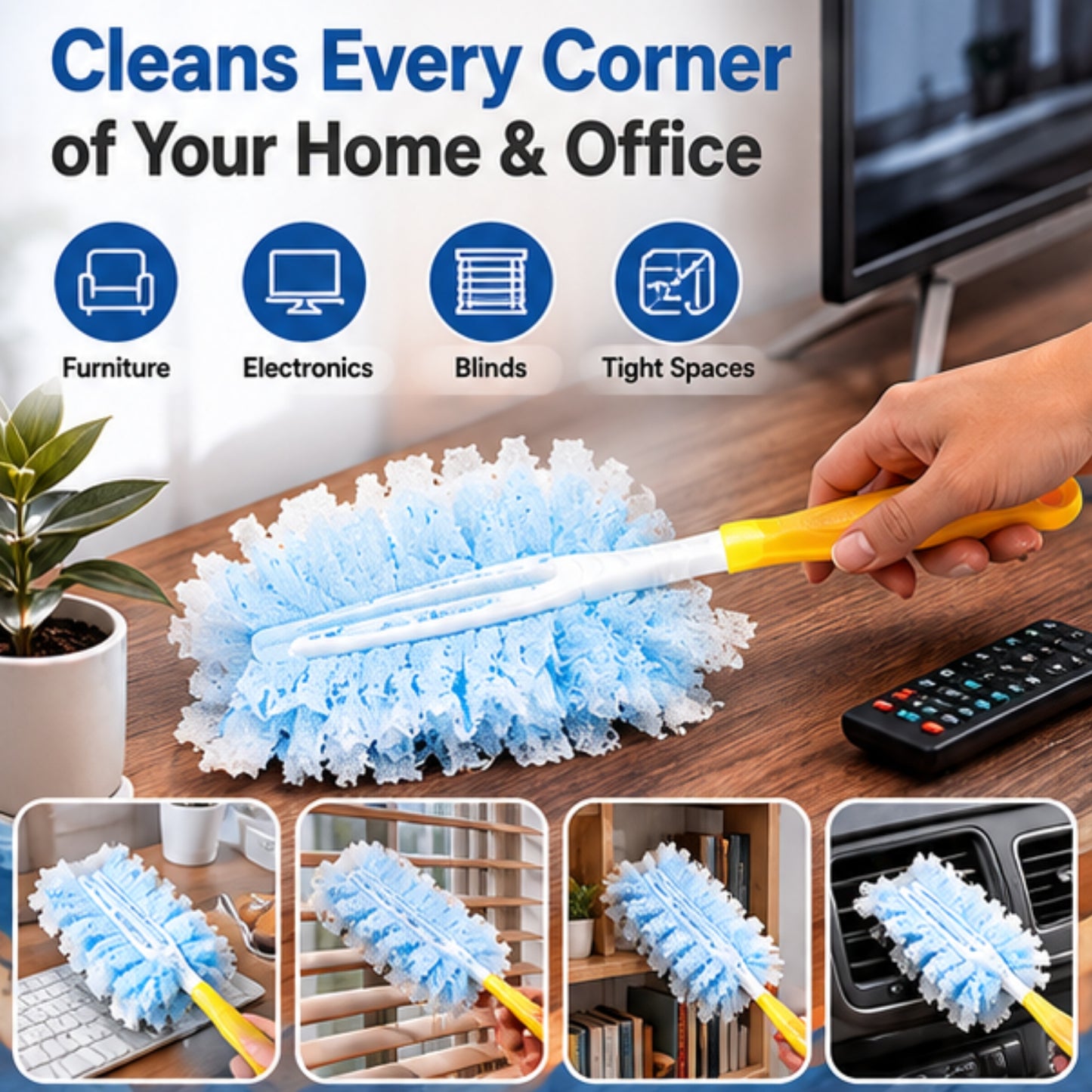 10-Pack Dust Collector Refills (Swiffer Compatible)