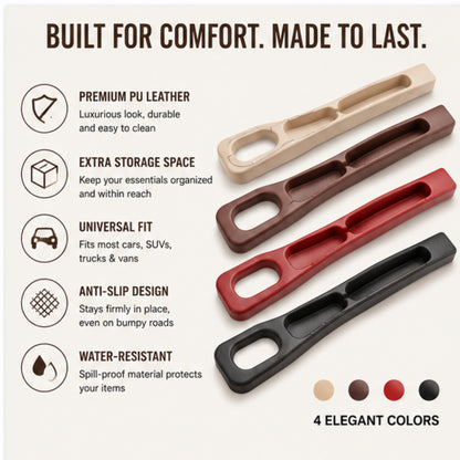 Premium Car Seat Gap Filler Organizer Set (2PCS)
