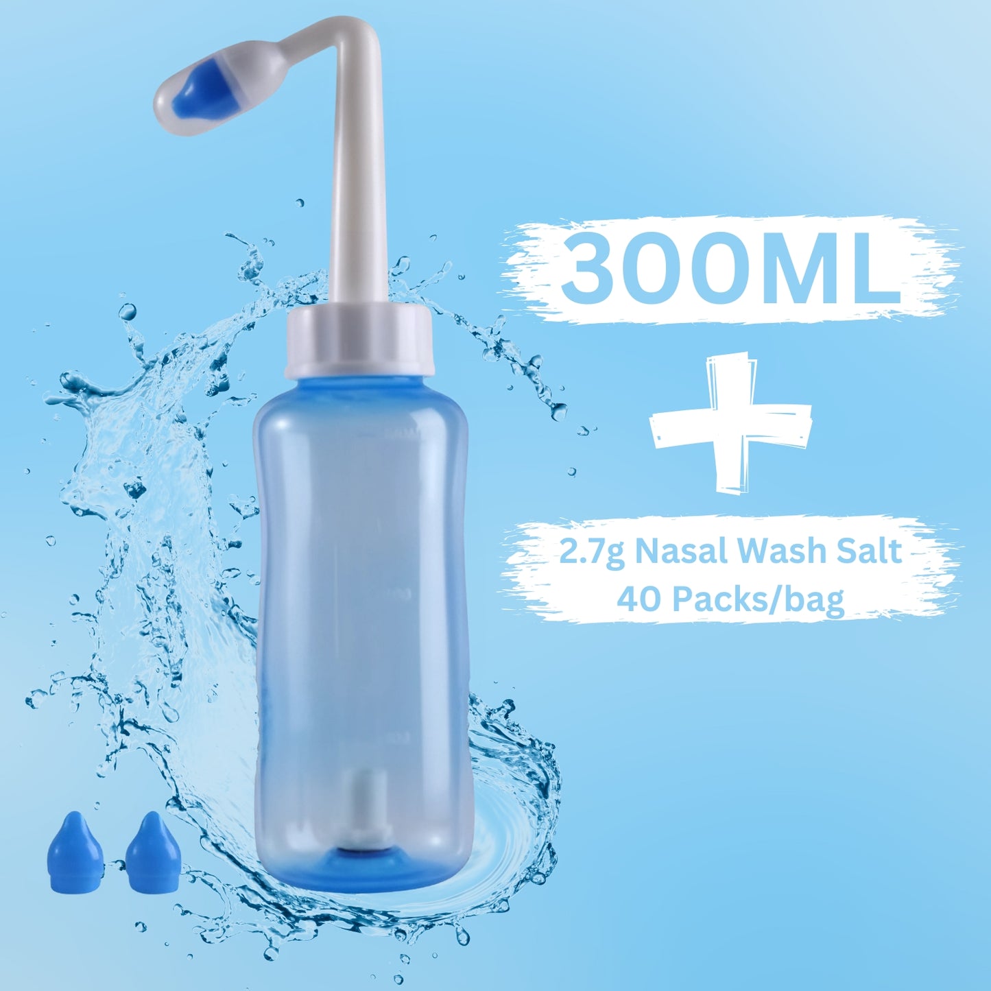 Nasal Wash Cleaner Nose Bottle Irrigator For Adults