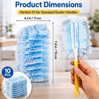 10-Pack Dust Collector Refills (Swiffer Compatible)
