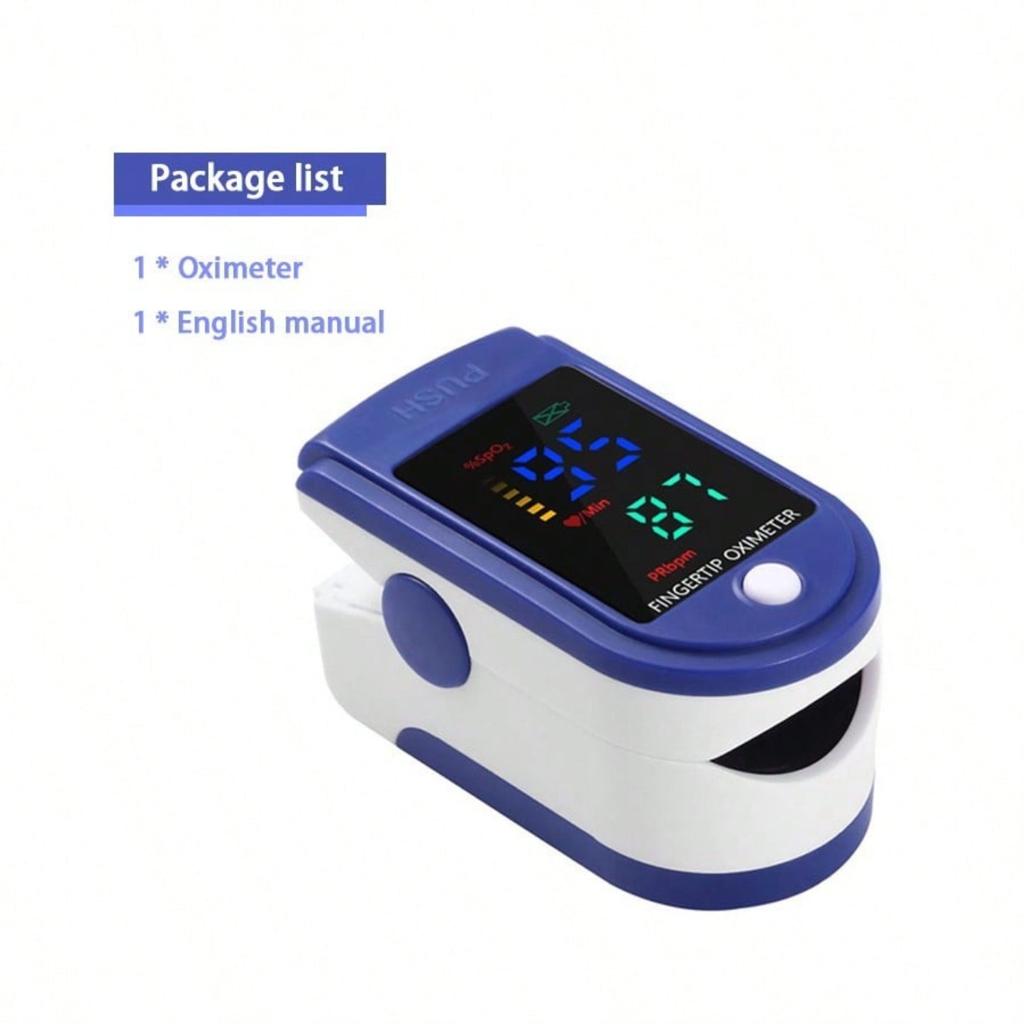 Portable Finger Pulse Oximeter
