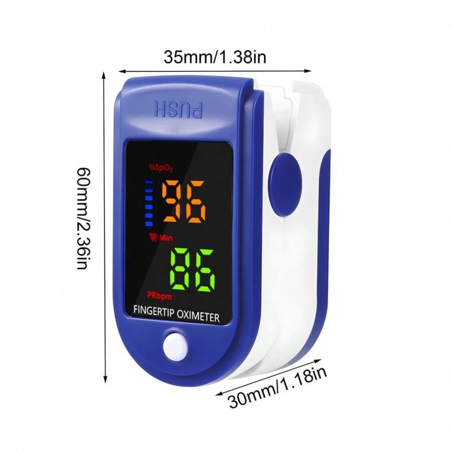 Portable Finger Pulse Oximeter