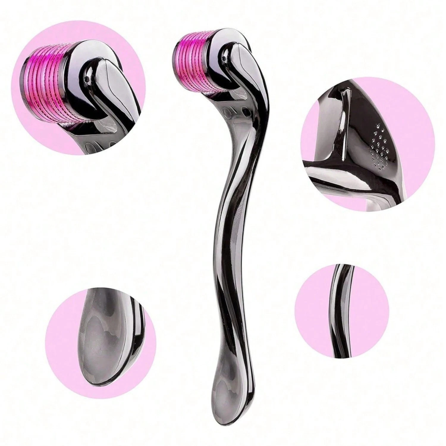 Derma Skin Roller 540 Titanium Microneedle 0.50mm – Anti-Ageing & Hair Growth