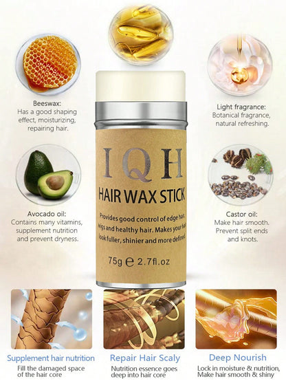 4 Pcs Hair Wax Stick Styling Comb Kit