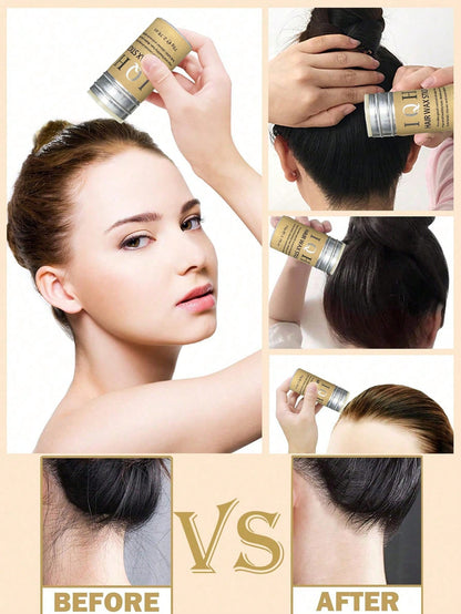 4 Pcs Hair Wax Stick Styling Comb Kit