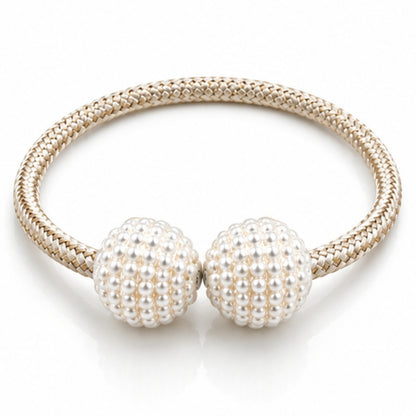 Pearl Magnetic Curtain Tiebacks (Set of 2)
