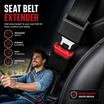 2-Pack Car Seat Belt Clip Extender