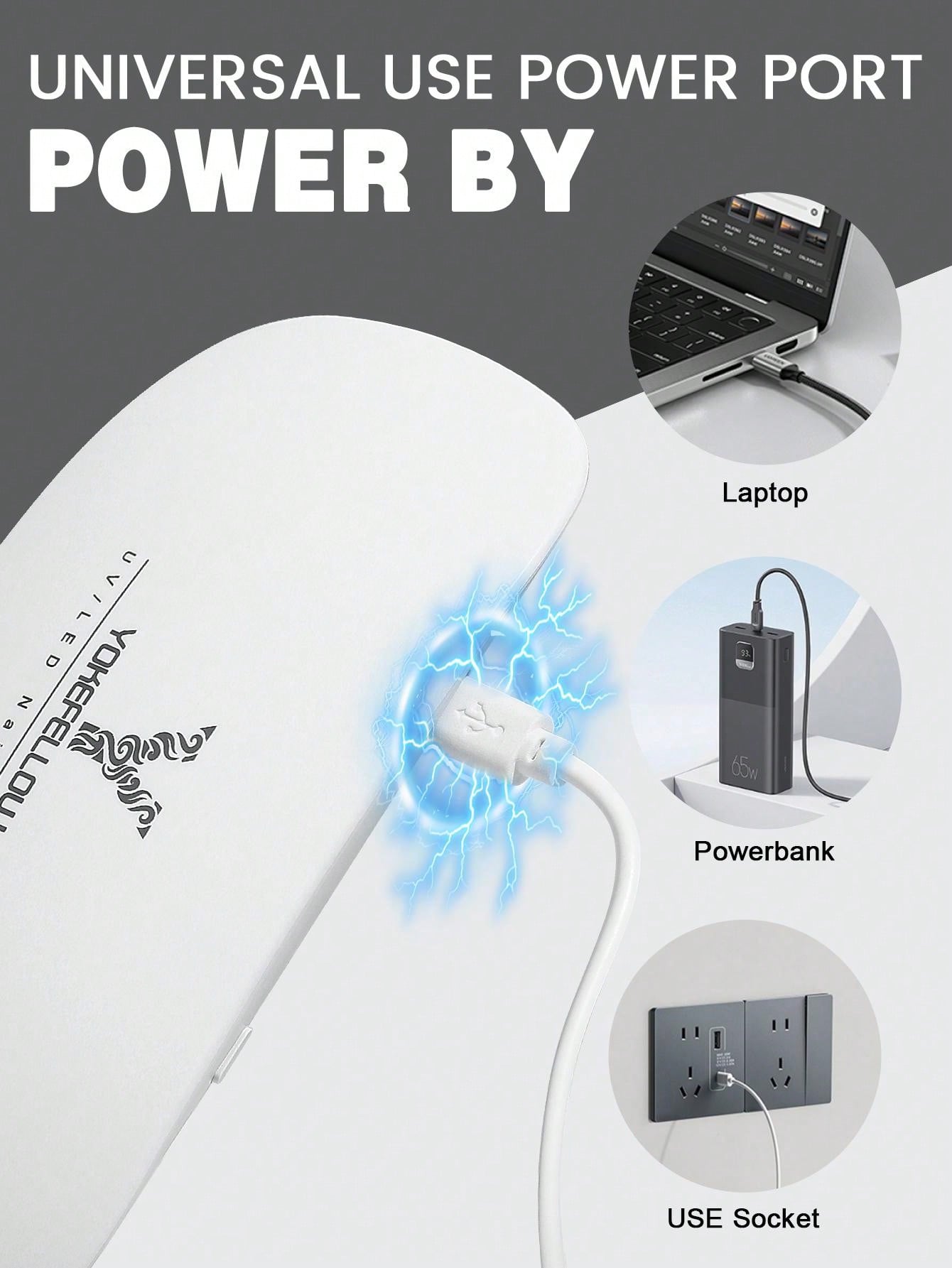 Mini UV LED Nail Lamp For Curing All Nail Gel