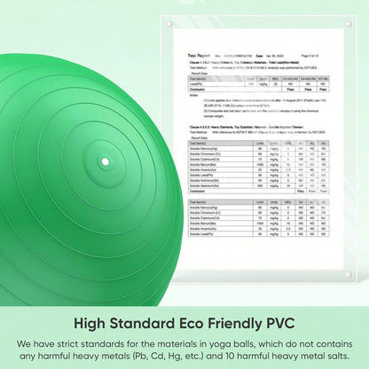 Anti-Burst Yoga  Fitness Balls For Pregnancy, Physical Therapy, Balance, Stability Home Gym