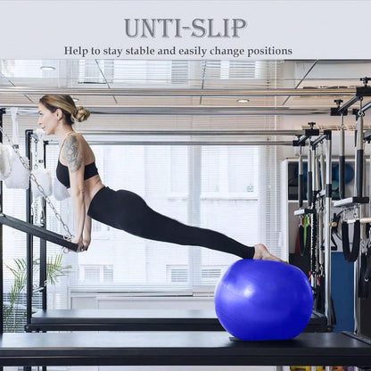 Anti-Burst Yoga  Fitness Balls For Pregnancy, Physical Therapy, Balance, Stability Home Gym