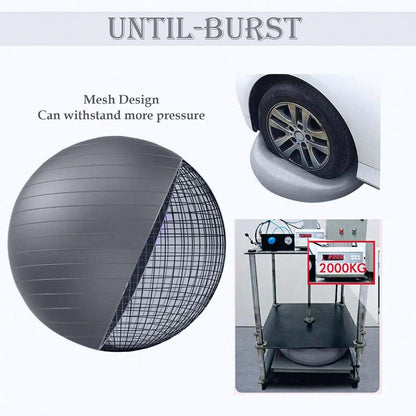 Anti-Burst Yoga  Fitness Balls For Pregnancy, Physical Therapy, Balance, Stability Home Gym